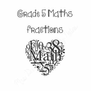 Gr 5 Maths Fractions