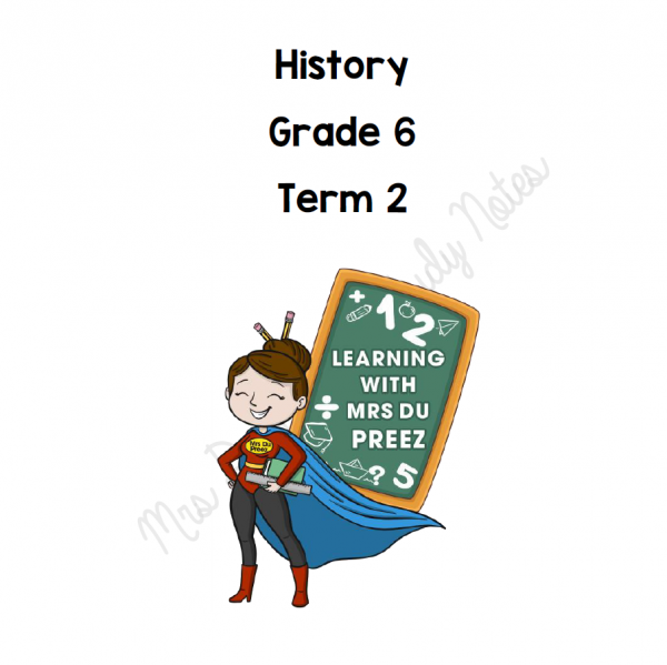 Gr 6 History Term 2