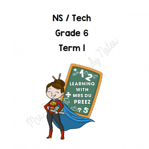 Gr 6 NS TECH Term 1