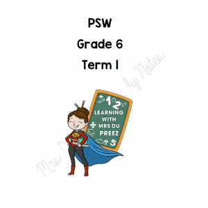 Gr 6 PSW Term 1
