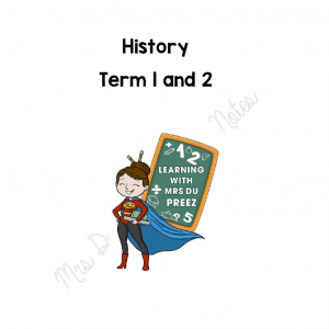 Gr 7 History Term 1 and 2