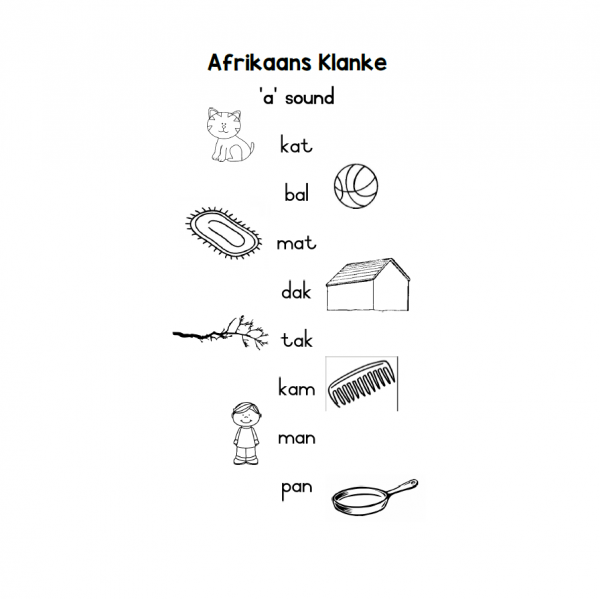 Afrikaans Klanke - a