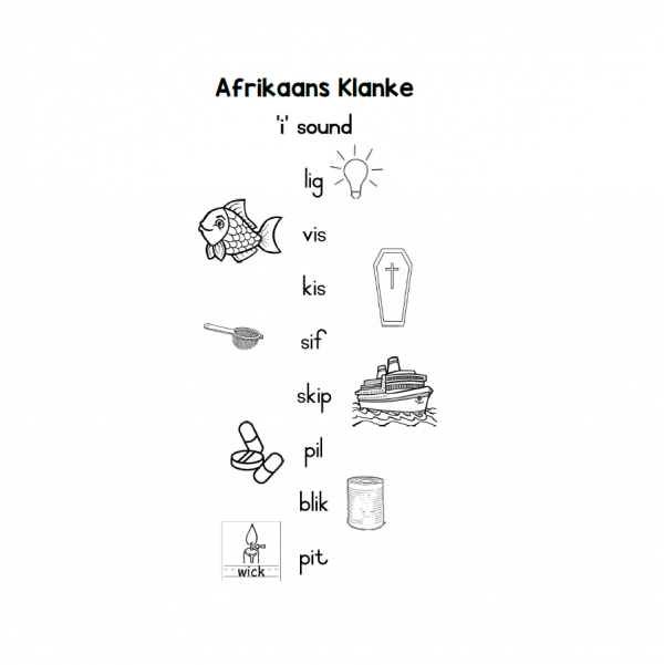 Afrikaans Klanke - i