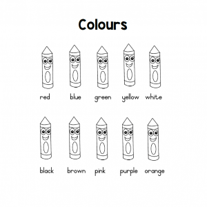 Colours Gr 1 and Gr R - colour in