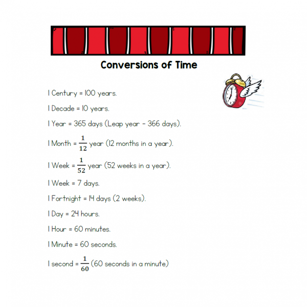 Conversions of Time