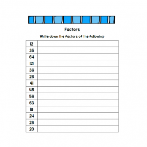 Factors WS