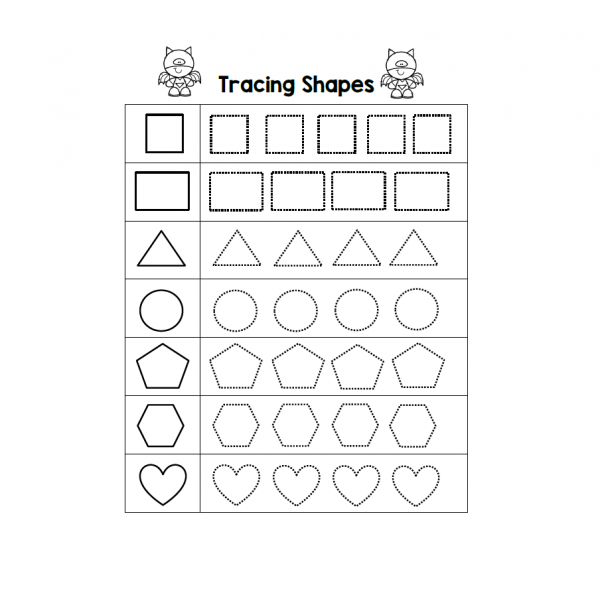 Tracing Shapes