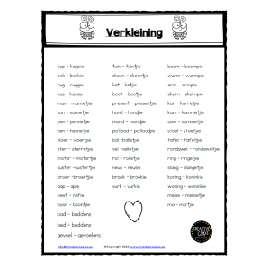 Verkleining - black and white