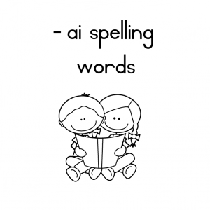Phonics Ai Words