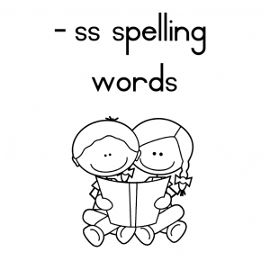 Phonics Ss Words