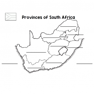 Geography Provinces of SA
