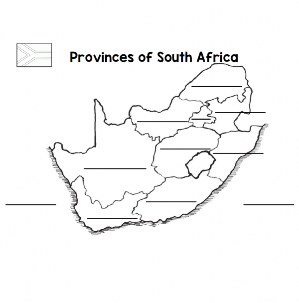 Geography Provinces of SA