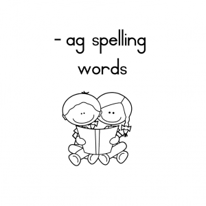 Ag Words Spelling