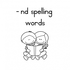 Nd Words Spelling