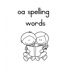 Oa Words Spelling