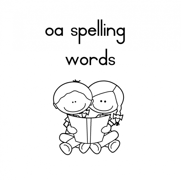 Oa Words Spelling