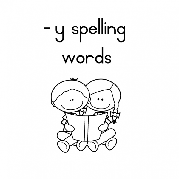 Y Spelling Words 2