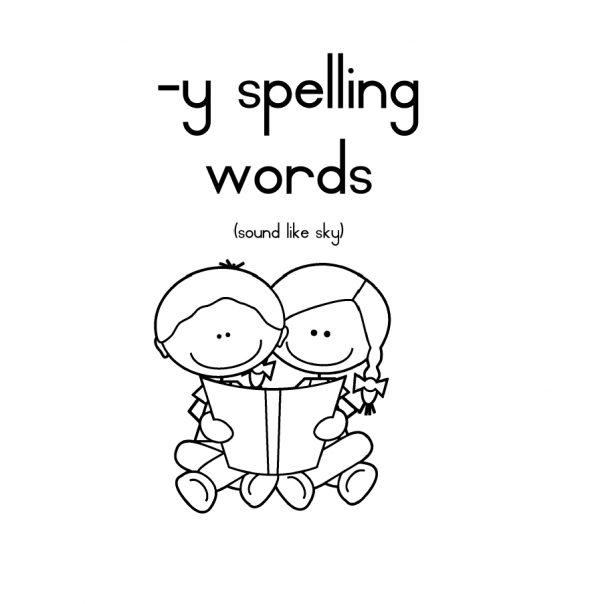 Y Spelling Words (Sky)