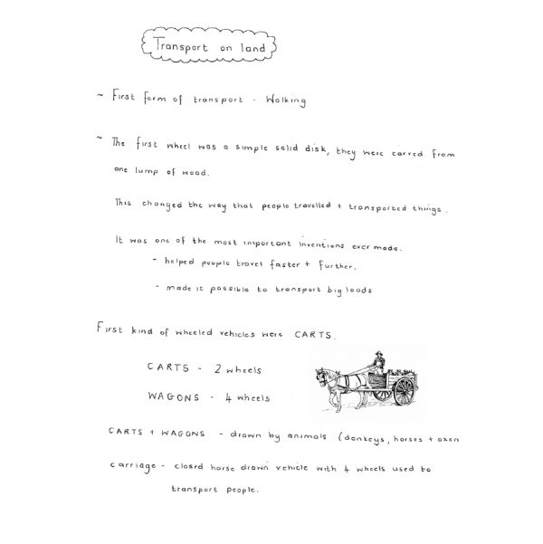 Grade 4 History Notes Term 3