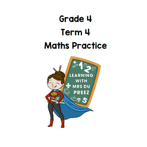 Grade 4 Maths Term 4 Practice worksheets