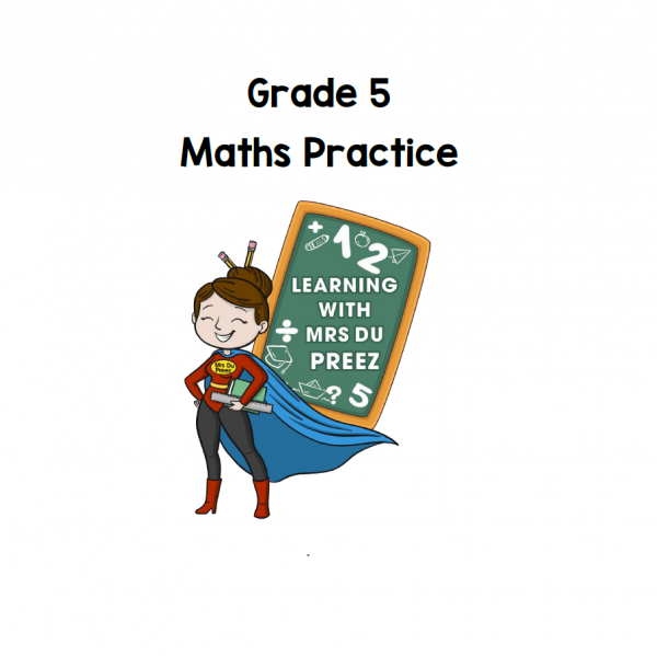 Grade 5 Maths Term 4 Worksheets