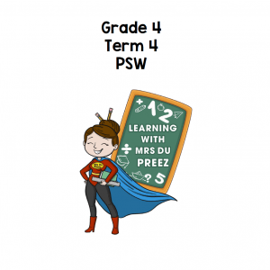 Grade 4 PSW Term 3