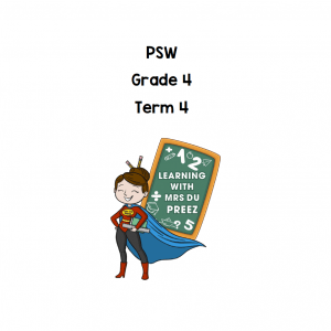 Grade 4 PSW Term 4