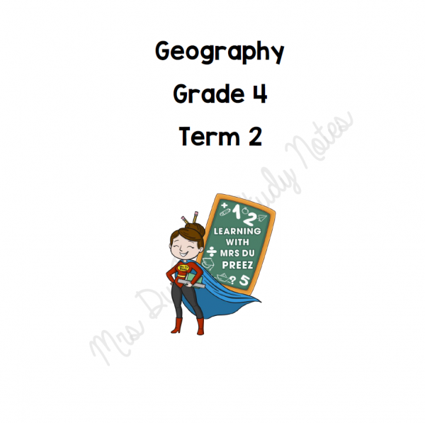 Gr 4 Geography Term 2
