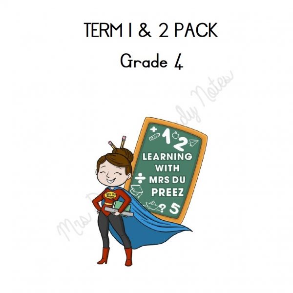 Grade 4 Term 1 & 2 Pack