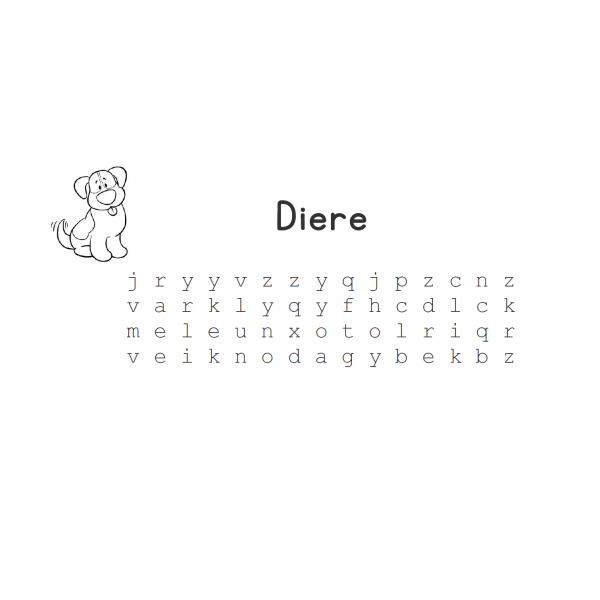 Afrikaans wordsearches