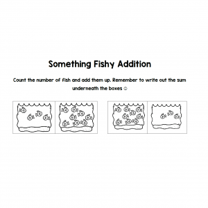 Fishy Addition Grade 1