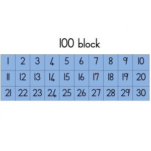 100 block blue