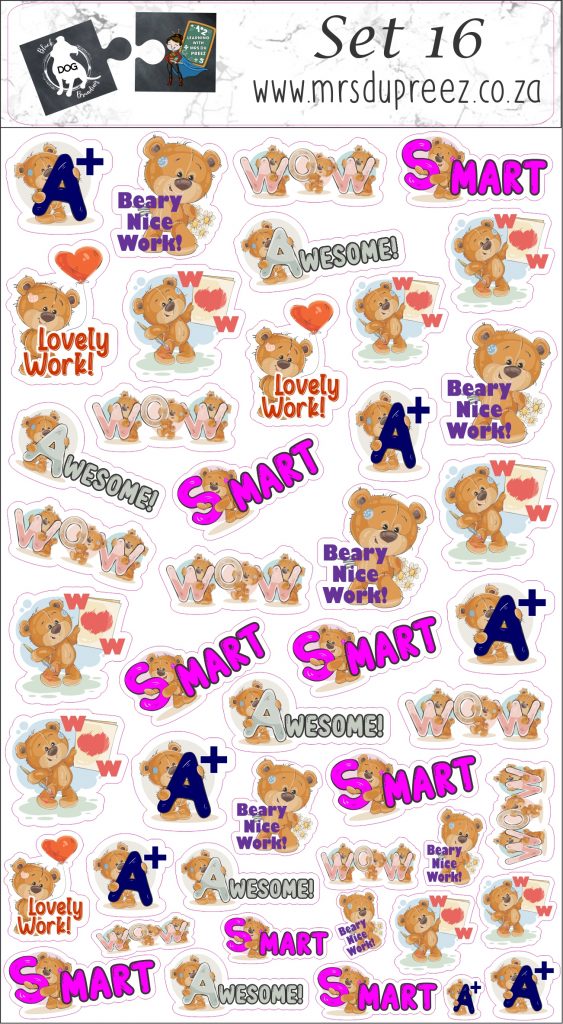 teddy bear stickers amazon