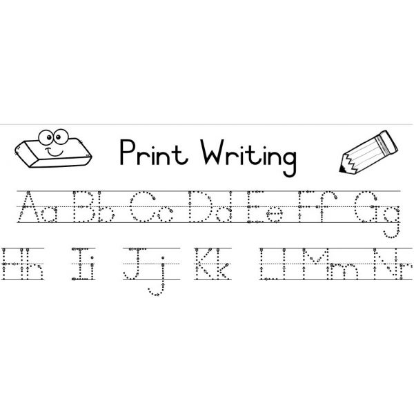 Print Writing Tracing